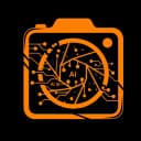 An icon of a camera with code nodes across the screen to represent the AI Image Generation Category.