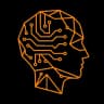 Icon of a head covered in nodes to represent General AI Assistants.